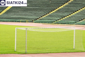 Siatki Zielonka - Siatki do bramki - 5x2m - piłka nożna, boisko treningowe, bramki młodzieżowe dla terenów Miasta Zielonka